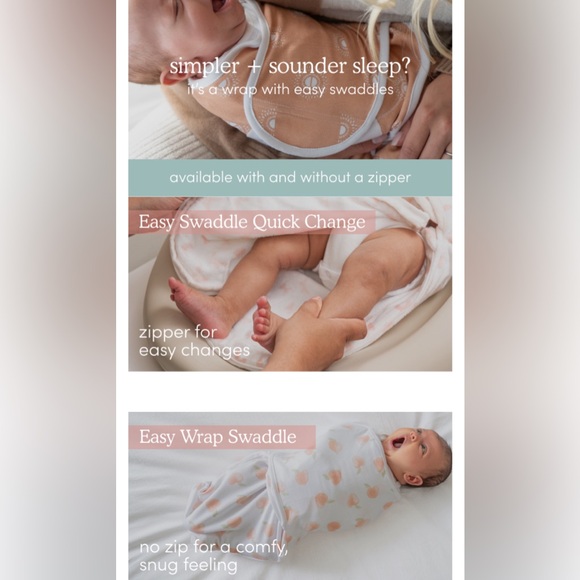 EUC aden + anais Velboa (minky plush) Easy Swaddle Wrap - Picture 6 of 9